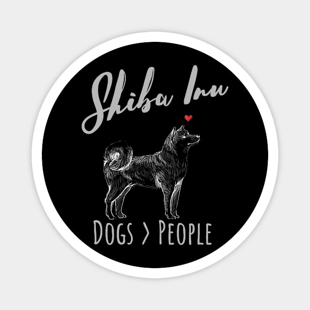 Shiba Inu - Dogs > People Magnet by JKA